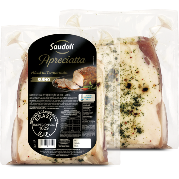 Alcatra Suína Temperada (Congelado) - R$ 28,00/Kg.