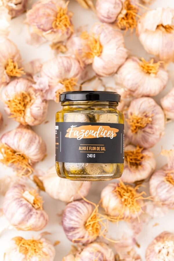 Conserva de Alho e Flor de Sal	240 g
