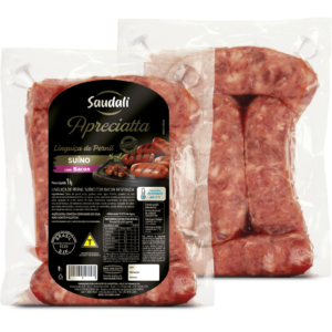 Linguiça de Pernil c/ Bacon (Congelado) 1,0 Kg