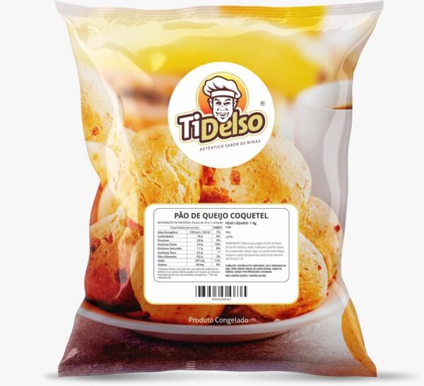 Pão de Queijo Tradicional - Coquetel (Congelado) 1,0 Kg