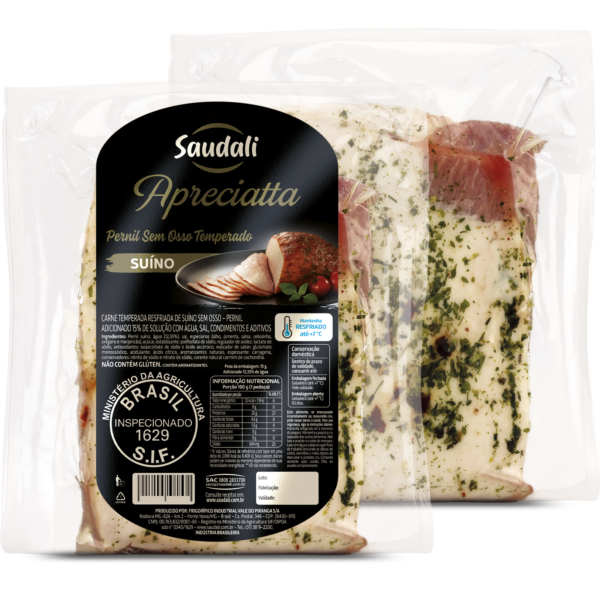 Pernil Suíno sem Osso Temperado (Congelado) - R$ 30,00/Kg