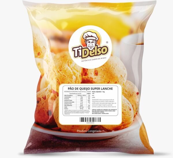 Pão de Queijo Super Lanche (Congelado) 1,0 Kg